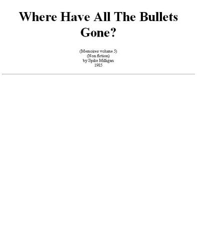 ﻿این همه گلوله کجا رفته؟