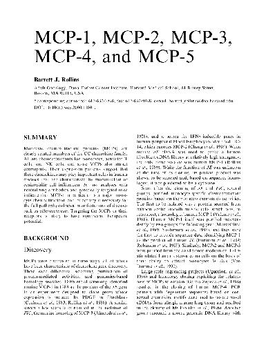 ﻿MCP-1، MCP-2، MCP-3، MCP-4 و MCP-5