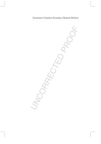 ﻿روش عنصر مرزی متقارن گالرکین