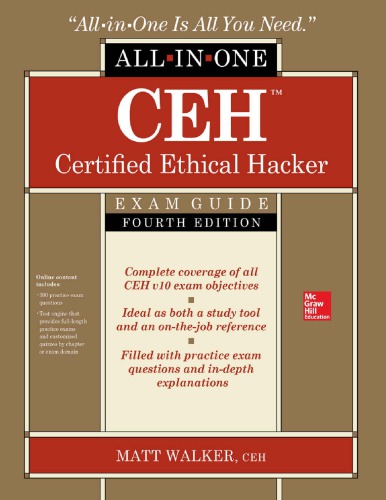 ﻿راهنمای آزمون همه در یک آزمون Ceh Certified Ethical Hacker