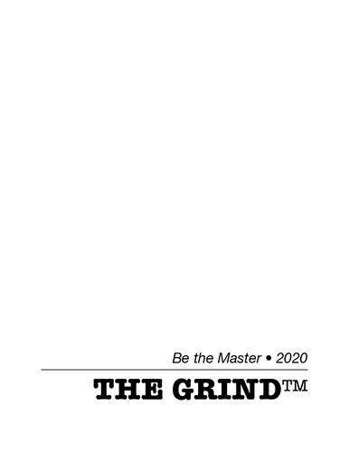 ﻿استاد باشید - کتاب کار The Grind 2020