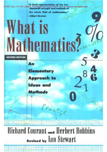﻿ریاضیات چیست؟: رویکردی ابتدایی به ایده ها و روش ها