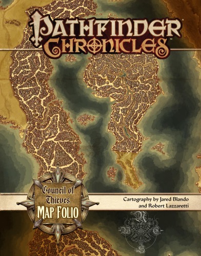 ﻿Pathfinder Chronicles Council of Thieves Map Folio