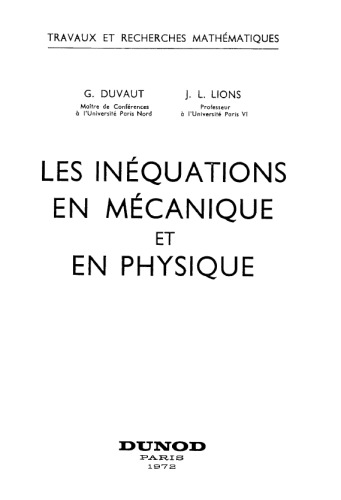 ﻿نابرابری در مکانیک و فیزیک