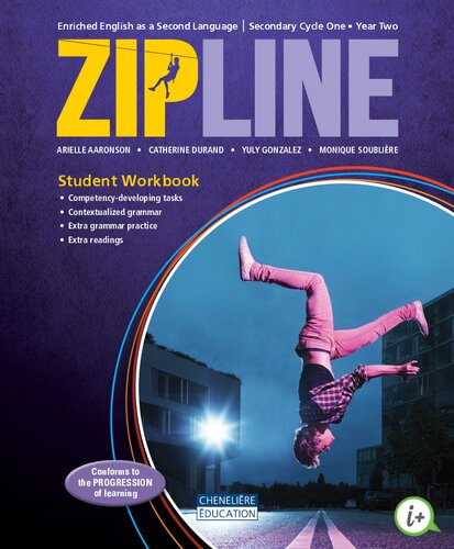 ﻿Zipline: انگلیسی غنی شده به عنوان زبان دوم - دوره متوسطه اول، سال دوم