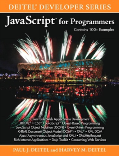 ﻿JavaScript'! for programmers: Deitel