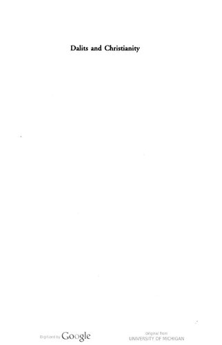 ﻿دالیت ها و مسیحیت: دین فرودست و الهیات رهایی بخش در هند