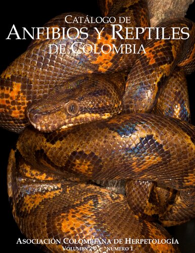 ﻿کاتالوگ دوزیستان و خزندگان کلمبیا