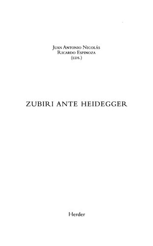 ﻿زبیری قبل از هایدگر