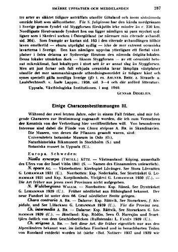 ﻿برخی از مقررات Characeen III