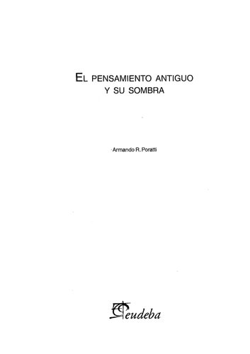 ﻿اندیشه باستان و سایه آن