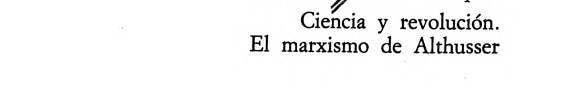 ﻿علم و انقلاب: مارکسیسم آلتوسر