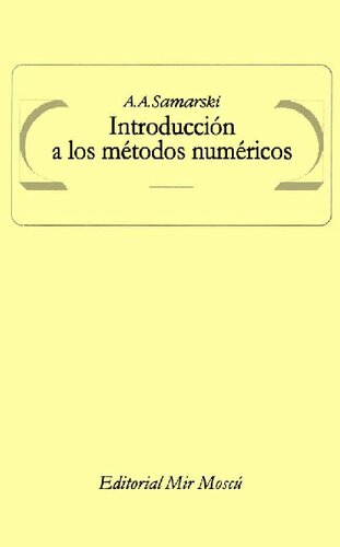 ﻿مقدمه ای بر روش های عددی