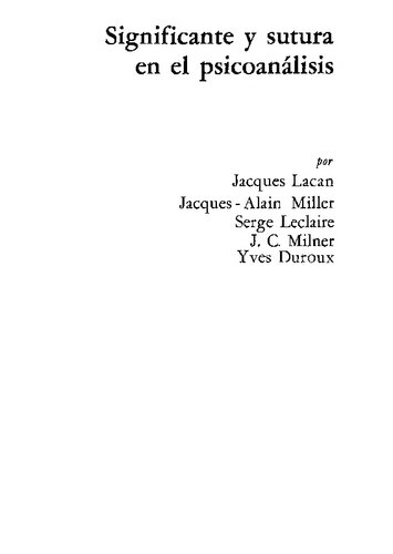 ﻿معنی دار و بخیه در روانکاوی