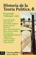 ﻿تاریخچه نظریه سیاسی 6. تجدید ساختار معاصر اندیشه سیاسی