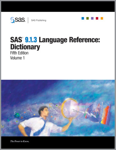 SAS 9.1.3 مرجع زبان: فرهنگ لغت