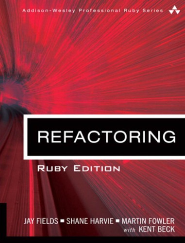 ﻿Refactoring: Ruby Edition