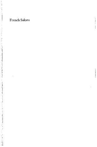 ﻿سالن های فرانسوی: جامعه عالی و جامعه پذیری سیاسی از رژیم قدیمی تا انقلاب 1848