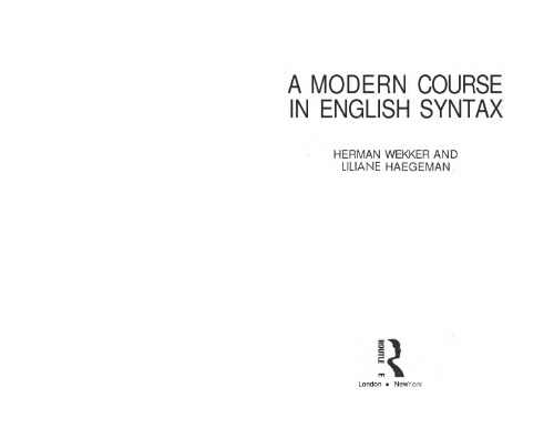 ﻿دوره مدرن نحو انگلیسی