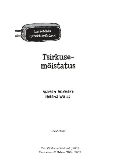 ﻿Tsirkusemõistatus