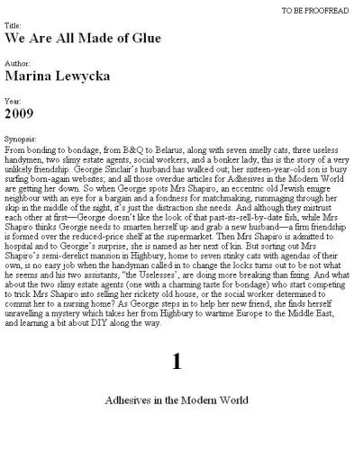 ﻿همه ما از چسب ساخته شده ایم