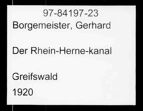 ﻿کانال راین-هرن. سهمی در 