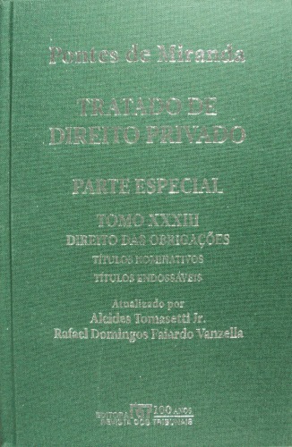 ﻿رساله حقوق خصوصی، توم XXXIII - قانون تعهدات: اوراق بهادار بی نام (ادامه). عناوین اسمی عناوین قابل تایید