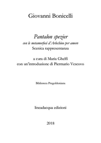 ﻿پنتالون اسپزیر. با مسخ آرلچینو برای عشق