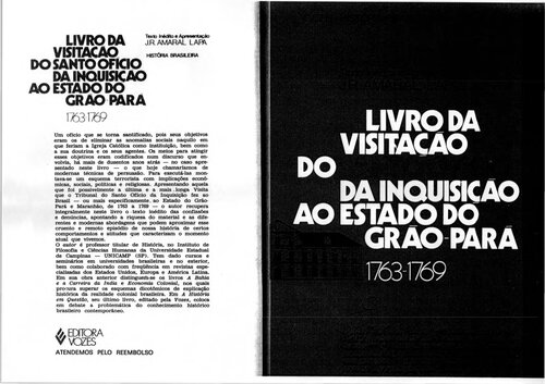 ﻿کتاب دیدار دفتر مقدس تفتیش عقاید از ایالت گرائو پارا (1763-1769)