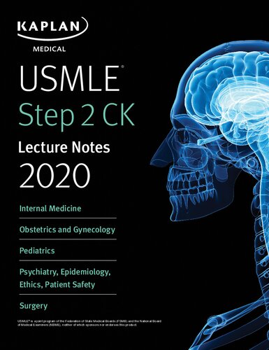 ﻿مجموعه 5 کتابی یادداشت‌های سخنرانی دانش بالینی مرحله 2 USMLE 2020 [پزشکی داخلی، متخصص زنان، اطفال، روان‌پزشکی، جراحی]
