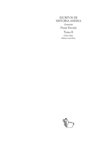 ﻿نوشته هایی درباره تاریخ آند / پیر دوویول