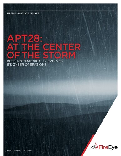 ﻿APT-28 در مرکز طوفان سایبری روسیه