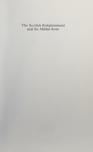 ﻿روشنگری اسکاتلند و مسئله شبه نظامیان