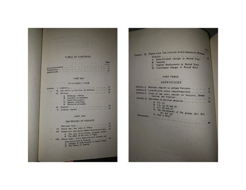 ﻿تاریخ واج شناختی Vegliote