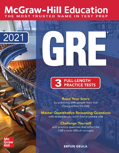 ﻿McGraw-Hill Education GRE 2021