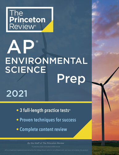 ﻿Princeton Review AP Biology Prep، 2021: 3 تست تمرینی + بررسی کامل محتوا + استراتژی ها و تکنیک ها