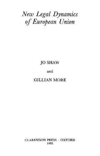 ﻿پویایی حقوقی جدید اتحادیه اروپا