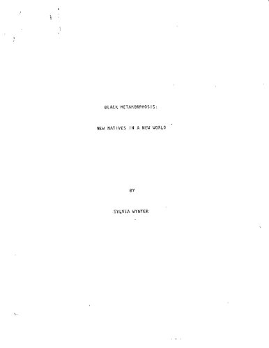 ﻿مسخ سیاه: بومیان جدید در دنیای جدید