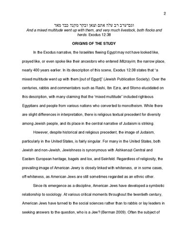 ﻿جمعیت مختلط: یهودیان رنگین پوست در جامعه یهودیان آمریکا