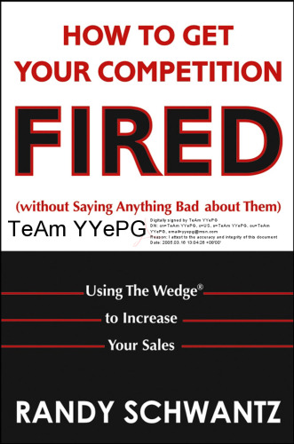 چگونه می توانید رقابت خود را با استفاده از تکنیک Wedge اخراج کنید تا کسب و کار جدید کسب کنید