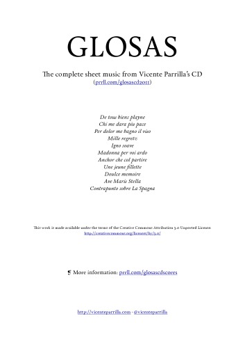 ﻿GLOSAS - Vicente Parrilla - نت کامل
