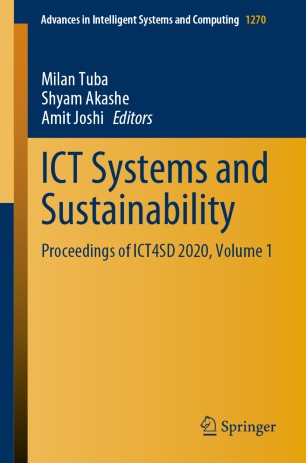 ﻿سیستم‌های ICT و پایداری: مجموعه مقالات ICT4SD 2020، جلد 1
