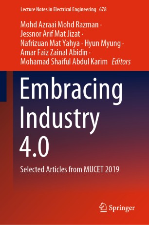 ﻿Embracing Industry 4.0: مقالات منتخب از MUCET 2019