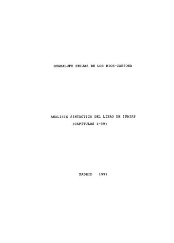 ﻿تجزیه کتاب اشعیا (فصل 1-39)