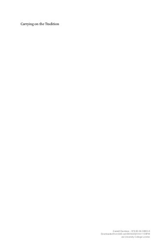 ﻿ادامه سنت: تاریخ اجتماعی و فکری نقل حدیث در طول هزار سال