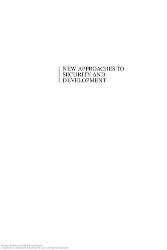 ﻿رویکردهای جدید برای امنیت و توسعه