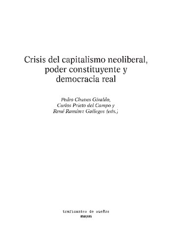 ﻿بحران سرمایه داری نئولیبرال، قدرت تشکیل دهنده و دموکراسی واقعی