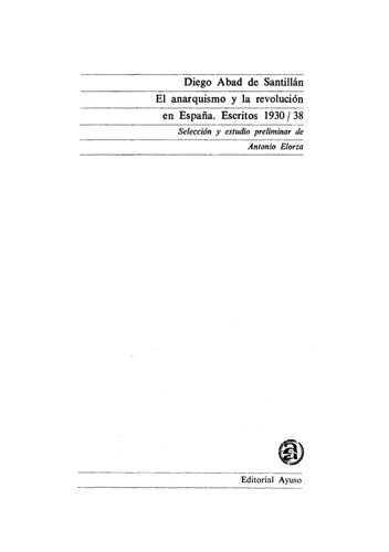 ﻿آنارشیسم و ​​انقلاب در اسپانیا