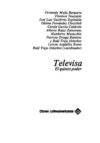 ﻿Televisa The Fifth Power