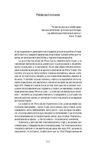 ﻿زیارتهای تریستان فلورا یک مطرود